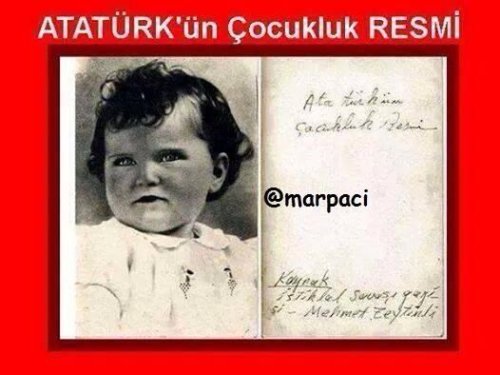 Atatürk'ün Çocukluk Dönemi Resimleri