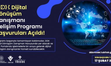 “DDX Dijital Dönüşüm Danışmanı Gelişim Programı” Yeni Dönem Başvuruları Başladı