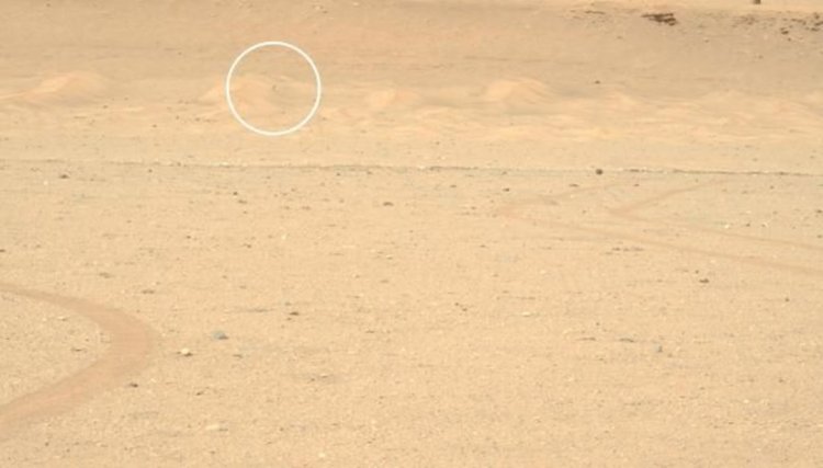 Mars'taki Perseverance, Ingenuity helikopterini fotoğrafladı