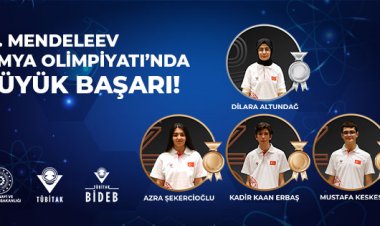 57. Mendeleev Kimya Olimpiyatı’nda Büyük Başarı!