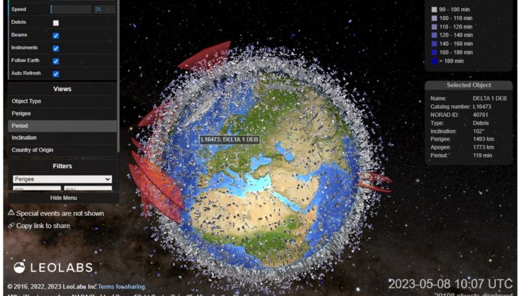 Dünyanın üzerindeki on binlerce "saatli bomba" her an düşebilir: Türkiye'nin de yer aldığı uzay çöplerinin haritası