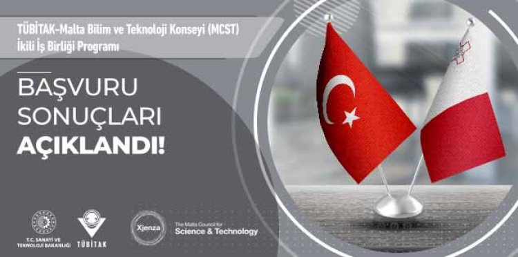 2565 TÜBİTAK-Malta Bilim ve Teknoloji Konseyi (MCST) ile İkili İşbirliği Programı Başvuru Sonuçları Açıklandı!