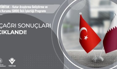 2556 TÜBİTAK – Katar Araştırma Geliştirme ve Yenilik Kurumu (QRDI) İkili İşbirliği Programı 5. Çağrısının Sonuçları Açıklandı