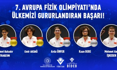 7. Avrupa Fizik Olimpiyatı’nda Ülkemizi Gururlandıran Başarı!