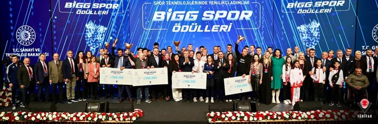 TÜBİTAK Girişimcilik Destek Programı (BİGG) Spor Ödülleri Töreni İstanbul’da Yapıldı