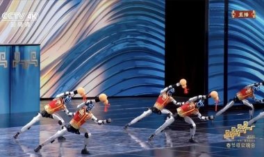 Çin'de insansı robotların Kung Fu şovu açılış gecesine damga vurdu